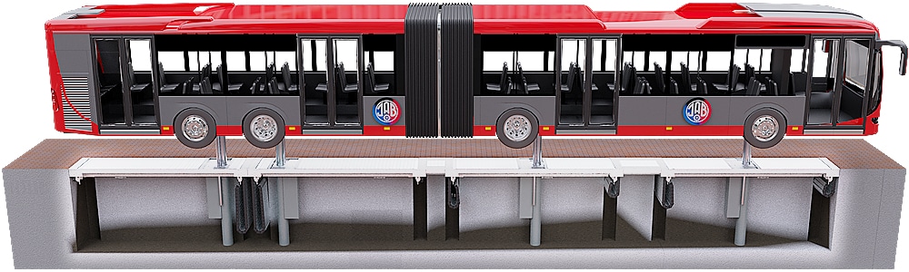 JAB Nfz Hebebühne modulares Baukastensystem