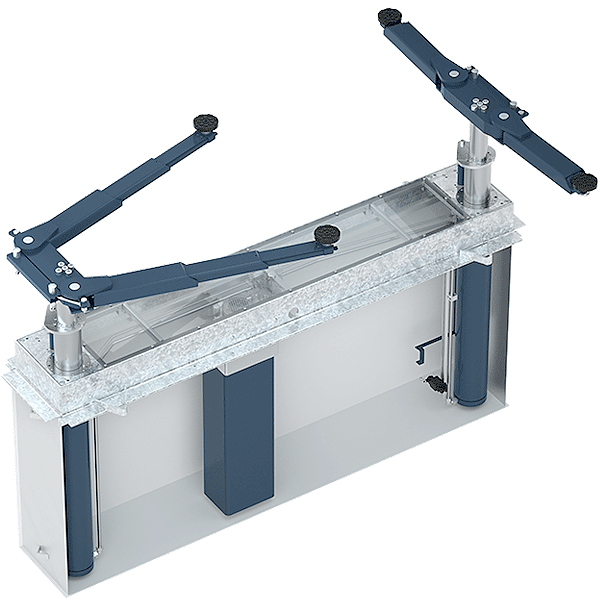 JAB TwinRam 35 S2/2300 Tele mit Schwenkarm