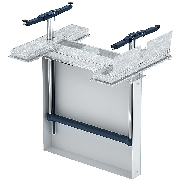 JAB TwinRam 35 S2/2300 ausgefahren